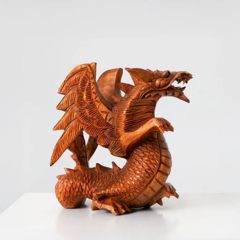 Dragon Wood Sculpture
