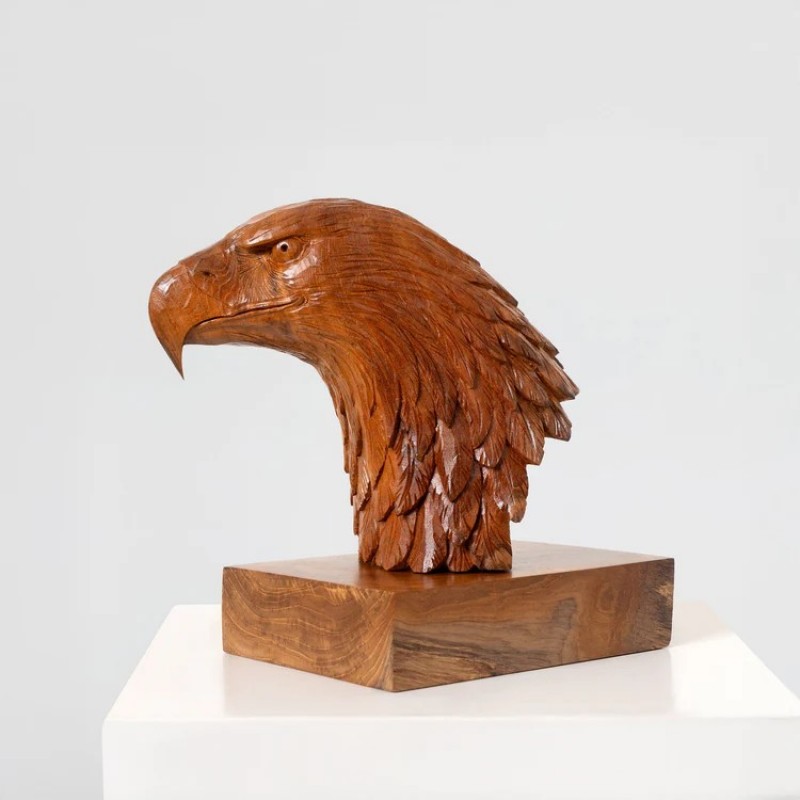 Eagle Wood Sculpture